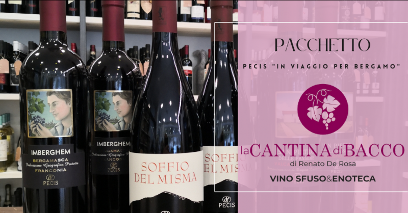 Offerta vendita vino San Pietro delle Passere Bergamo - promozione vini rossi imberghem e soffio del misma Bergamo
