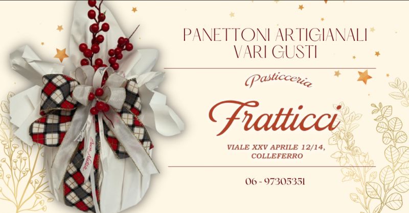 Offerta panettoni artigianali Colleferro - occasione produzione panettoni artigianali Roma