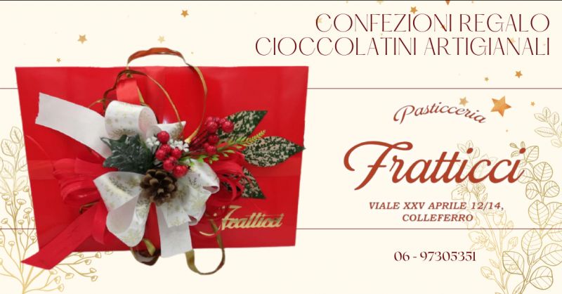Offerta confezione regalo cioccolatini artigianali Colleferro - occasione cioccolatini Roma