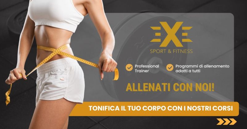 palestra con corsi fitness per dimagrire