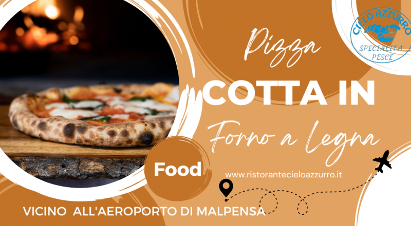 Offerta pizzeria vicino aeroporto di Malpensa Varese – occasione pizza cotta in forno a legna Varese