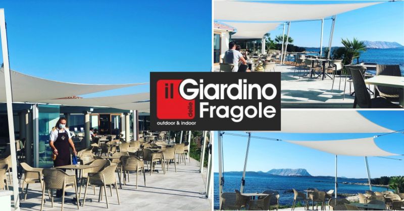 Il Giardino delle Fragole  Sardegna - offerta montaggio tensostrutture autoportanti spazi esterni