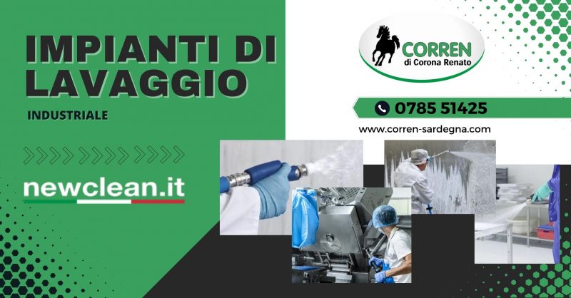  OFFERTA MIGLIORI IMPIANTI NEW CLEAN LAVAGGIO INDUSTRIALE SARDEGNA