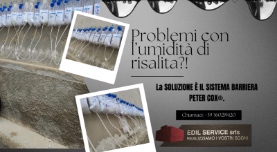 offerta sistema barriera peter cox chieti occasione soluzione per umidita di risalita dei muri chieti