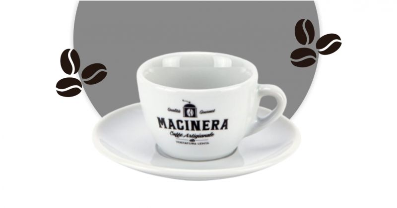   Tazza per cappuccino personalizzata Macinera