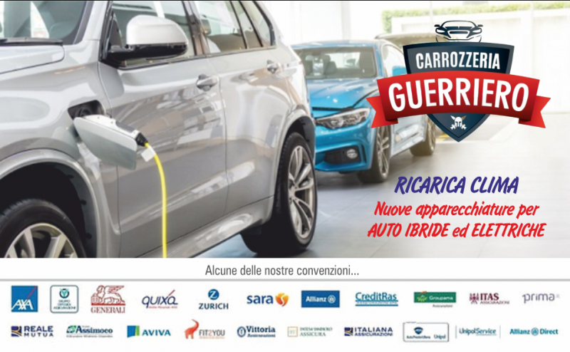 offerta carrozzeria ricarica clima auto elettriche - occasione officina ricarica clima auto ibride torino