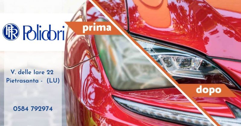  offerta servizio rigenerazione fari auto Versilia