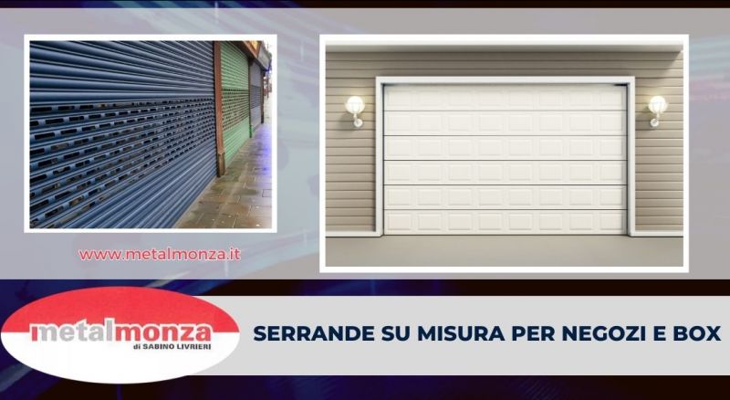 serrande su misura per negozi e box a Monza