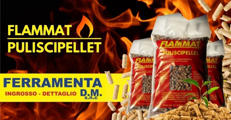Offerta vendita Flammat pulisci pellet Arcole - Promozione vendita pellet per pulizia stufa Verona