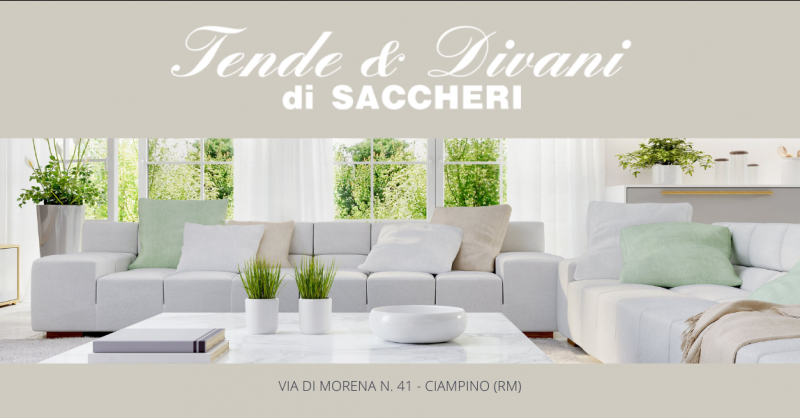 Offerta vendita tende e divani Ciampino - occasione vendita tende da interno e da esterno Roma