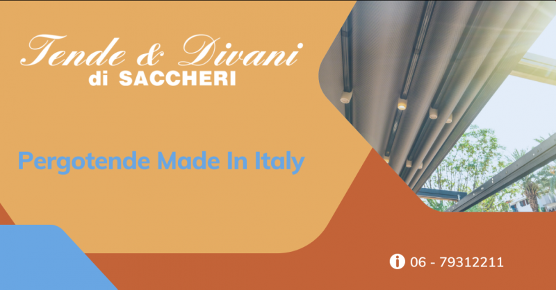 Offerta vendita e montaggio pergotende di qualita Made In Italy Ciampino Roma