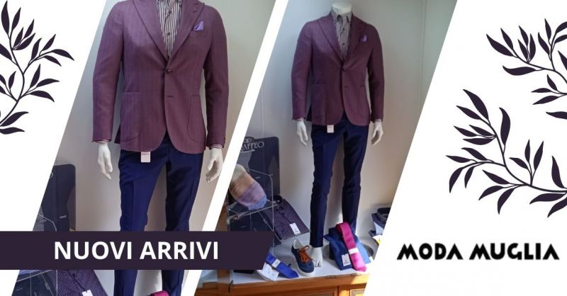 nuova collezione primaverile abiti eleganti da uomo