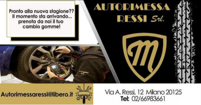 AUTOLAVAGGIO GARAGE MAGGIOLINA - Offerta servizio cambio Gomme Milano