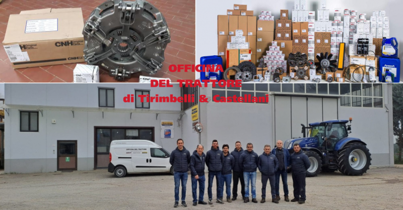 Officina meccanica per ruspe a Citta di Castello