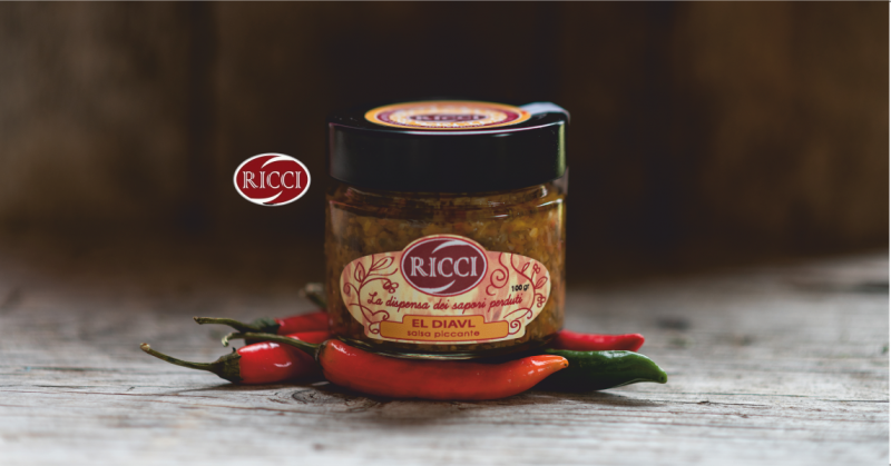 ricci lamberto - occasione vendita online crema di peperoncino piccante da 100 g prodotti italiani