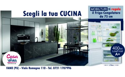 offerta cucina mobilturi con promo frigo in omaggio fano promozione frigo cucina mobilturi pesaro