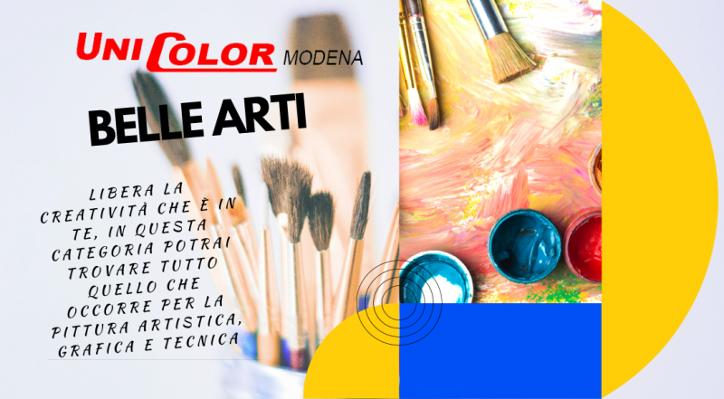 Offerta tutto per la pittura artistica Modena – Occasione vendita prodotti professionali per la pittura Modena