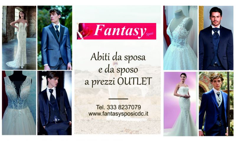 offerta abiti da sposa di marca a prezzi outlet - occasione abiti da sposo manifattura artigianale