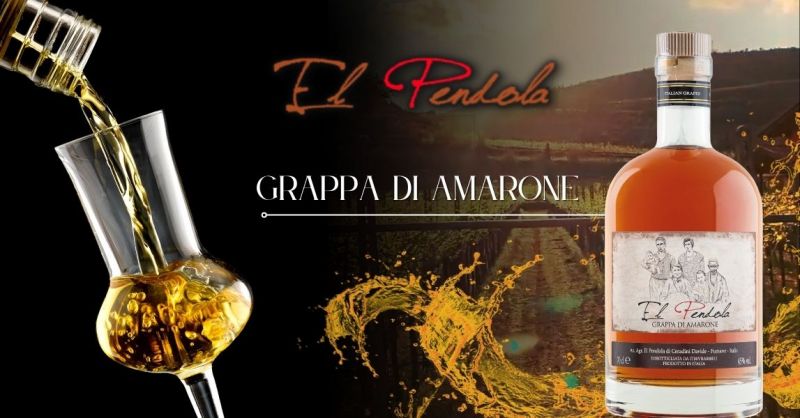 EL PENDOLA - Offerta dove acquistare la migliore Grappa di Amarone della Valpolicella Italia