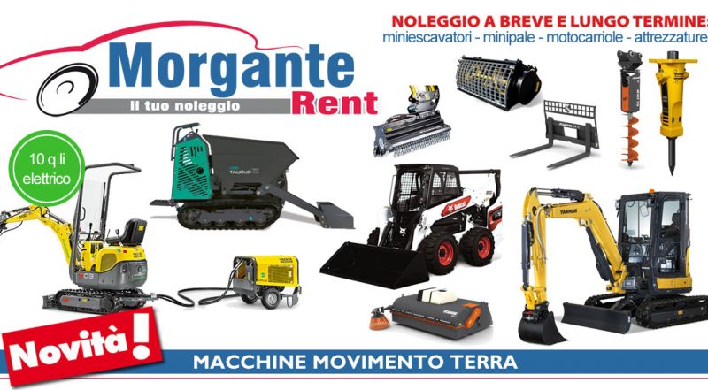 Offerta noleggio macchine per il movimento terra palmi Reggio Calabria - promozione noleggio Miniescavatori palmi Reggio Calabria