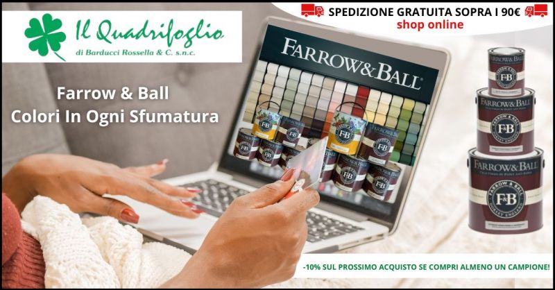  Offerta e sconti shop online pitture Farrow And Ball Colori - IL QUADRIFOGLIO