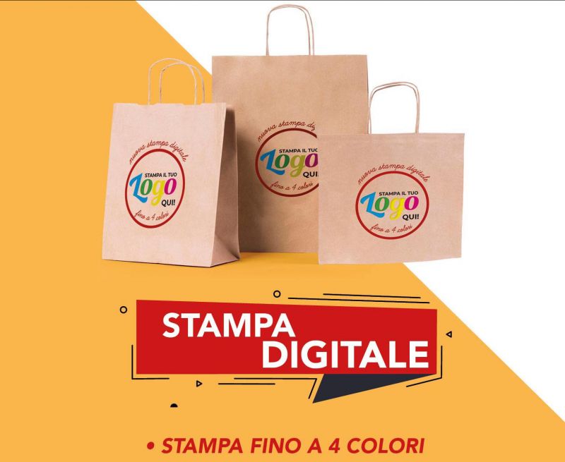   Offerta personalizzato stampa buste, sacchetti, shopper in carta - Merlo Carta Firenze