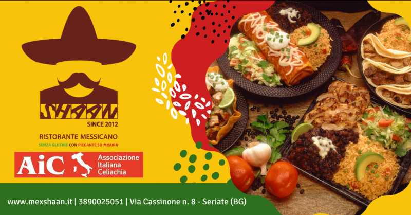 Offerta cucina messicana con menu senza glutine Seriate - promozione ristorante tipico messicano per celiaci a Bergamo