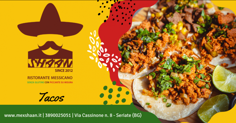 Offerta ristorante con tacos messicani a Bergamo e provincia - promozione tacos senza glutine Seriate
