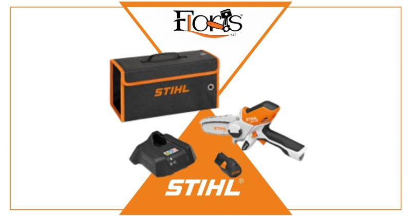    FLORIS - POTATORE STIHL A BATTERIA GTA 26 PER LA POTATURA DI RAMI