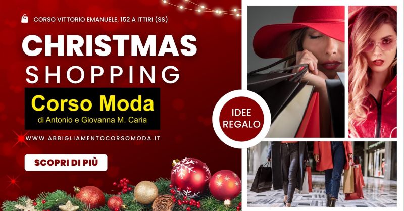 CORSO MODA - offerta outfit di tendenza per le festivita natalizie