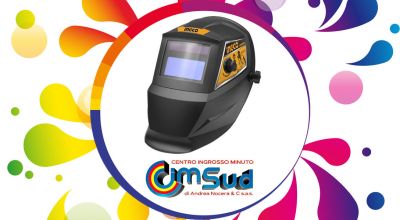 offerta vendita online maschera per saldatura auto oscurante con filtraggio spettrale cim sud