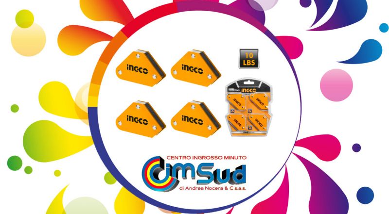 Offerta vendita online Set di 4 supporti magnetici per saldatura - CIM SUD
