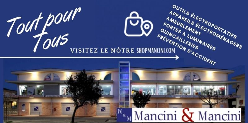 MANCINI & MANCINI SHOP ONLINE Italy - Offre de vente d'articles de protection individuelle quincaillerie électroménagers