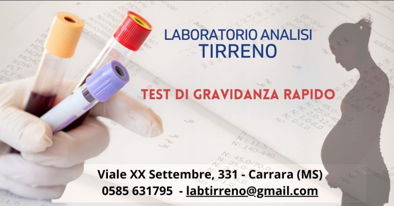 offerta esame laboratorio test di gravidanza rapido