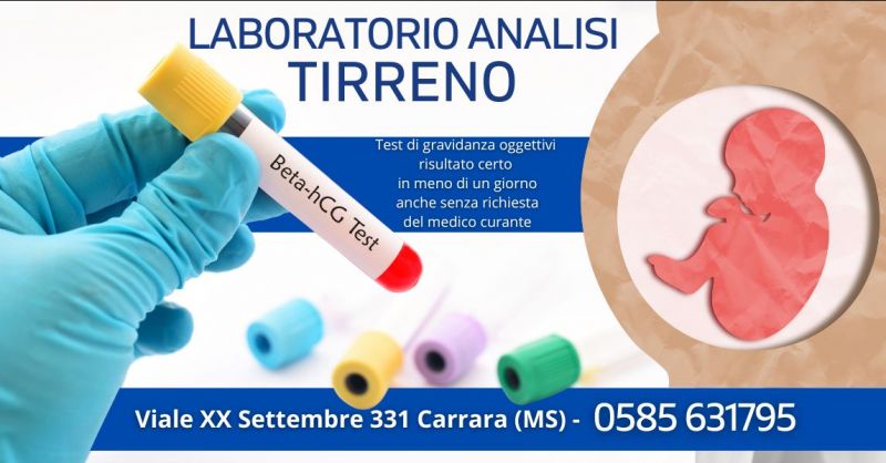 laboratorio analisi esame beta hcg vicino
