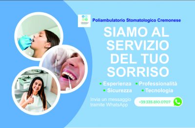 trova a cremona studio dentistico per visita periodica di controllo denti cariati
