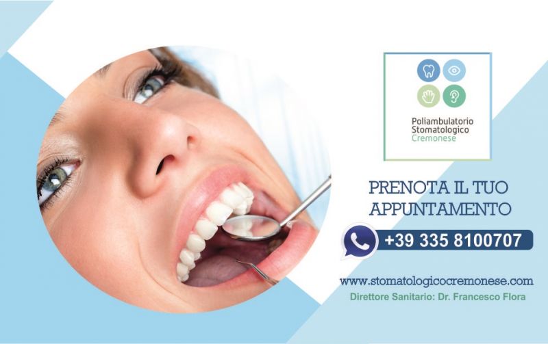 studio dentistico con miglior dentista per visite di controllo periodico carie denti a cremona