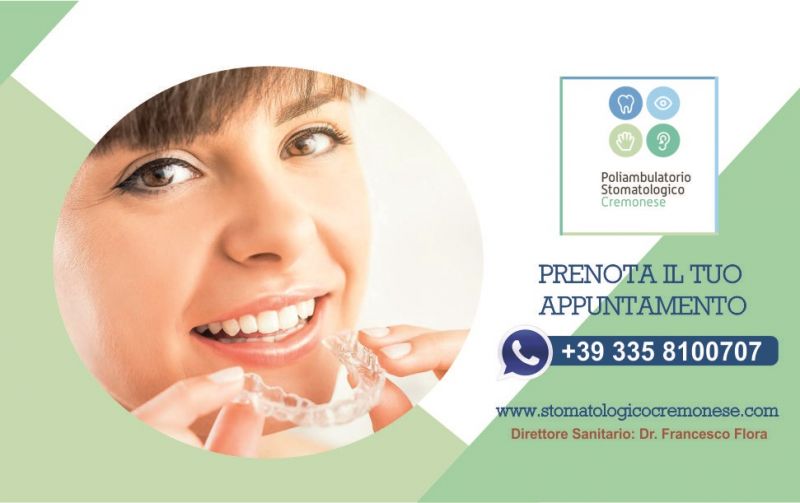 miglior studio dentistico con servizio di ortodonzia mobile invisibile invisalign a cremona