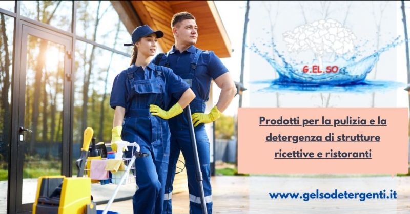 offerta Detergenti Professionali Pulizia Strutture Ricettive e Ristoranti