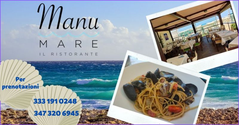  offerta menu di mare a prezzo fisso Versilia e Lucca - RISTORANTE MANU MARE