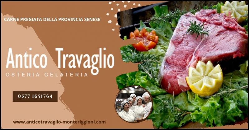 offerta carne chianina e fiorentina Siena e provincia - ANTICO TRAVAGLIO