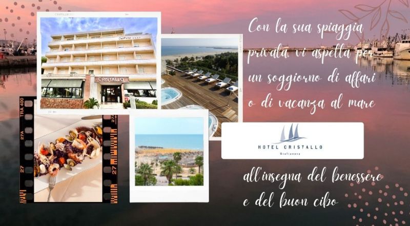    Hotel Cristallo Giulianova  - Offerta hotel a Giulianova Lido fronte mare con spiaggia privata e ottimo ristorante