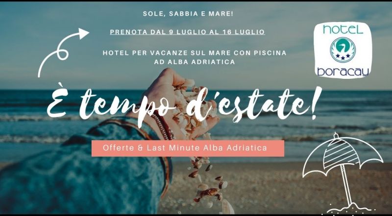  Offerta vacanze al mare luglio family hotel Alba Adriatica Teramo – occasione hotel con spiaggia compresa Teramo