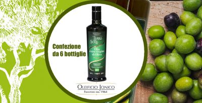 offerta shop online olio extravergine oliva biologico italiano confezione da 6 bottiglie oleificio jonico