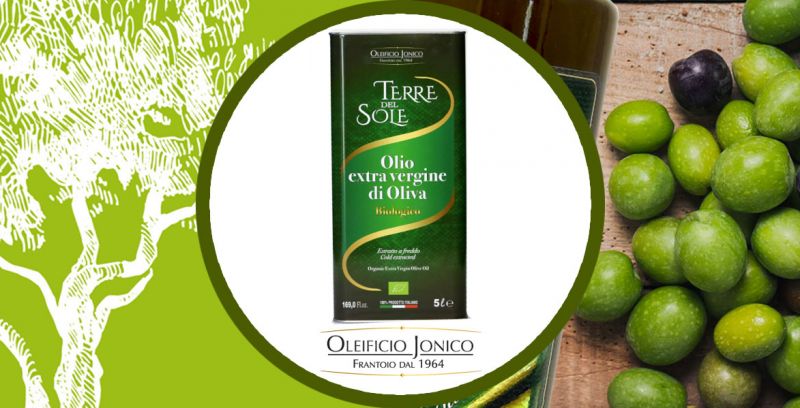 Offerta acquista online litri Olio extravergine Oliva Biologico italiano lattina 3  - Oleificio Jonico
