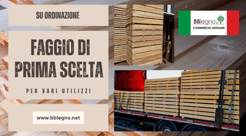Offerta vendita Tavolame di faggio di prima scelta Teramo – Occasione vendita tavolame faggio Teramo
