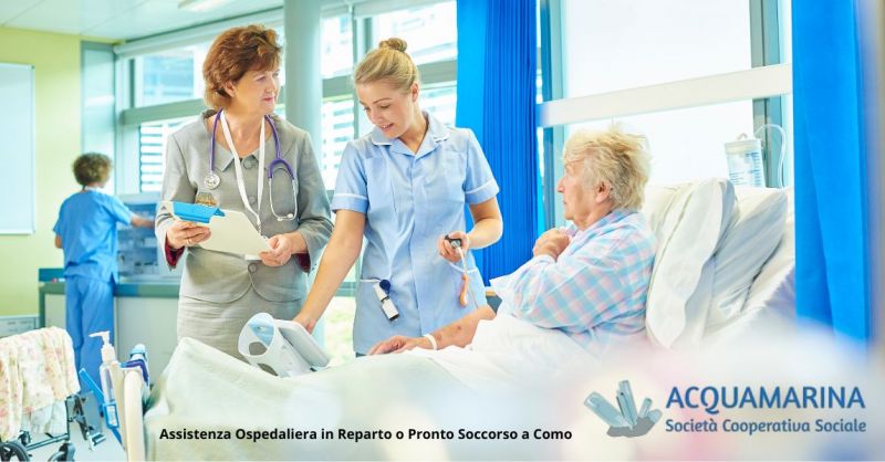 a chi rivolgersi per assistenza ospedaliera in reparto o Pronto Soccorso