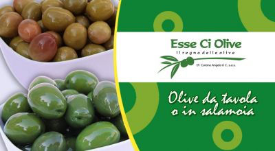  offerta olive pugliesi da tavola o in salamoia promozione produzione olive verdi e nere bari