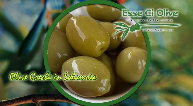 OFFERTA OLIVE GRECHE INTERE IN SALAMOIA BARI - PROMOZIONE OLIVE GRECHE TRADIZIONE MEDITERRANEA BARI