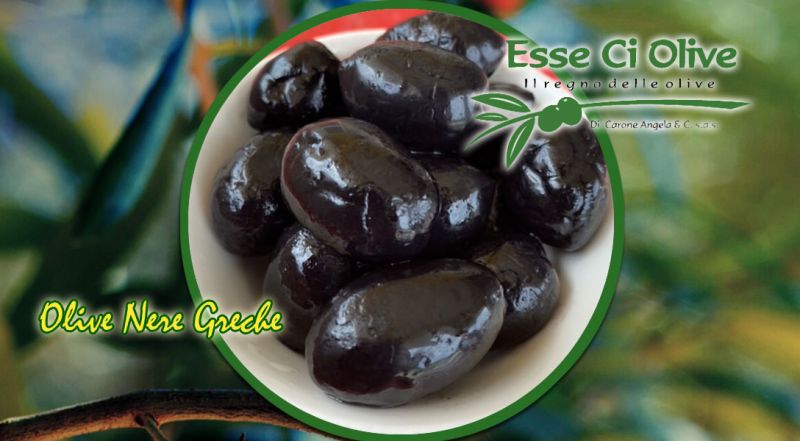 OFFERTA OLIVE NERE GRECHE IN SALAMOIA BARI - PROMOZIONE OLIVE NERE TRADIZIONALI GRECHE DA TAVOLA BARI